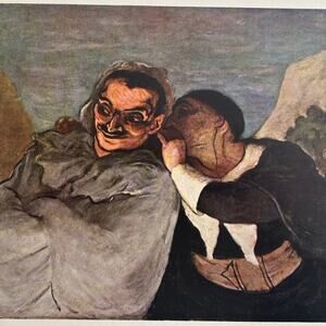 Daumier, Crispin and Scapin, Corot, Belfry of Douai, Art Print, ~ 250920-WH 135